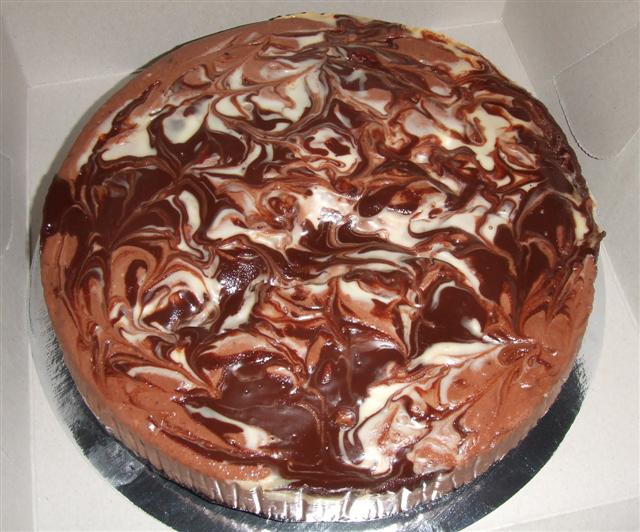 triple chocolate cheesecake